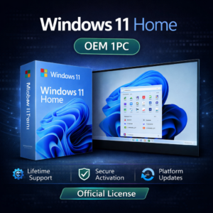 Windows 11 Home OEM - Lifetime License - 1PC