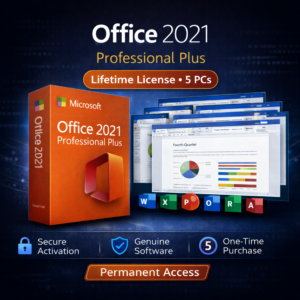 Office 2021 Professional Plus - Lifetime License - 5PC
